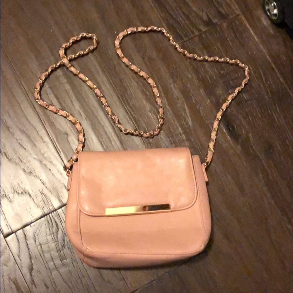 forever 21 pink crossbody bag
